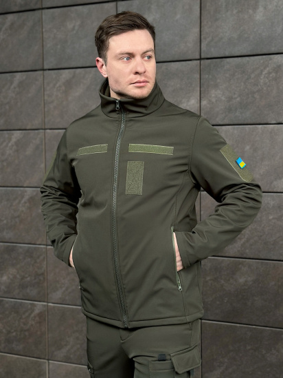 Демисезонная куртка Pobedov модель OWku2777kh — фото - INTERTOP