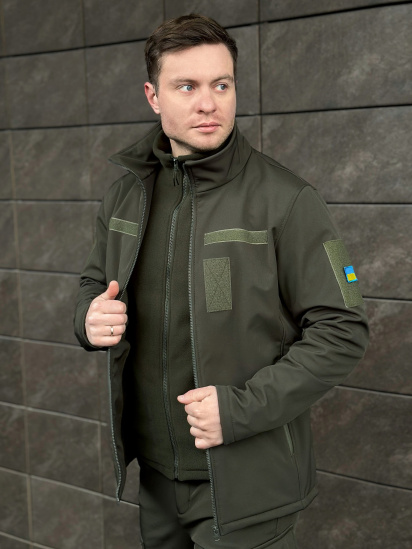 Демисезонная куртка Pobedov модель OWku2777kh — фото 4 - INTERTOP