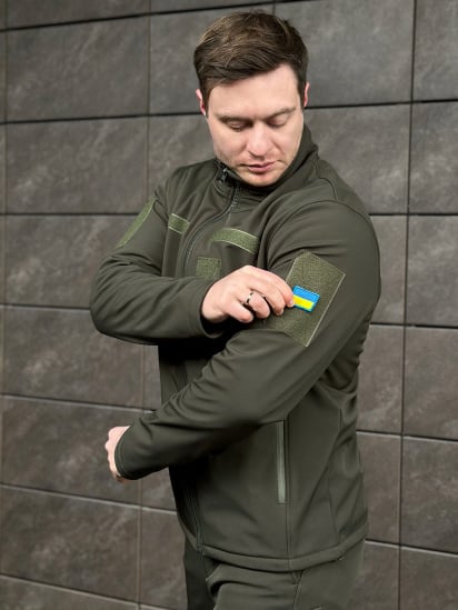 Демисезонная куртка Pobedov модель OWku2777kh — фото 5 - INTERTOP