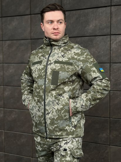 Демисезонная куртка Pobedov модель OWku2778px — фото - INTERTOP