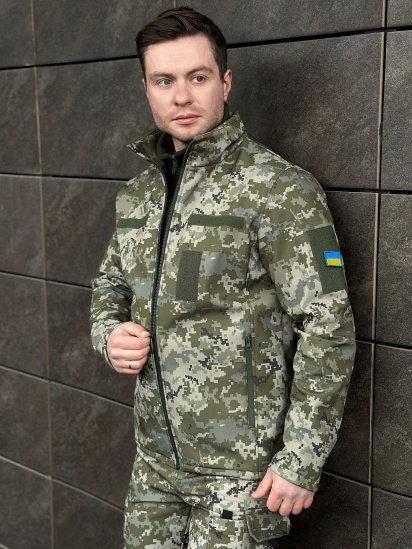 Демисезонная куртка Pobedov модель OWku2778px — фото 3 - INTERTOP