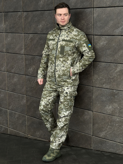 Демисезонная куртка Pobedov модель OWku2778px — фото 6 - INTERTOP
