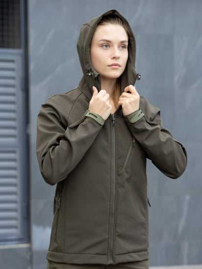 Демисезонная куртка Pobedov модель OWku2780kh — фото 4 - INTERTOP