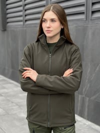 Хакі - Демісезонна куртка Pobedov