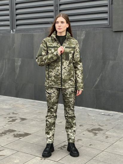 Демисезонная куртка Pobedov модель OWku2876px — фото 6 - INTERTOP