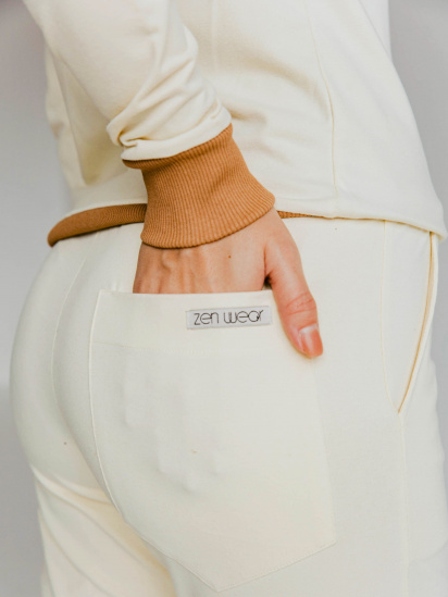 Спортивний костюм ZenWear модель Orleans_milky — фото 3 - INTERTOP