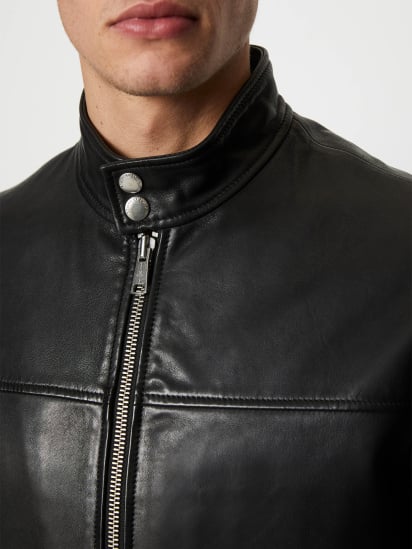 Куртка кожаная Marc O’Polo модель 421700673012-990 — фото 4 - INTERTOP