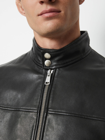 Куртка кожаная Marc O’Polo модель 426700673020-990 — фото 4 - INTERTOP