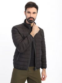 Чорний - Демісезонна куртка Marc O’Polo