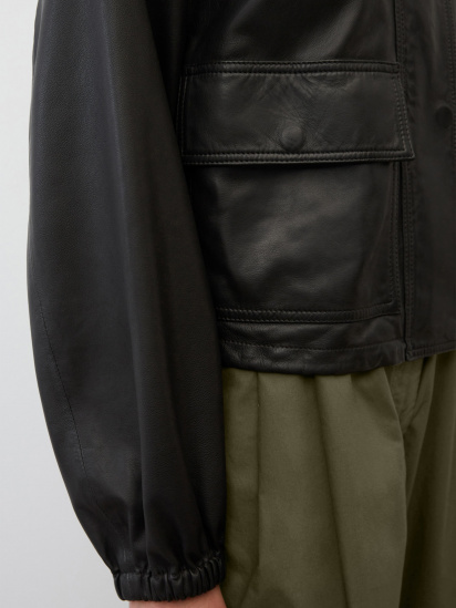 Куртка кожаная Marc O’Polo модель 207702373029-990 — фото 5 - INTERTOP