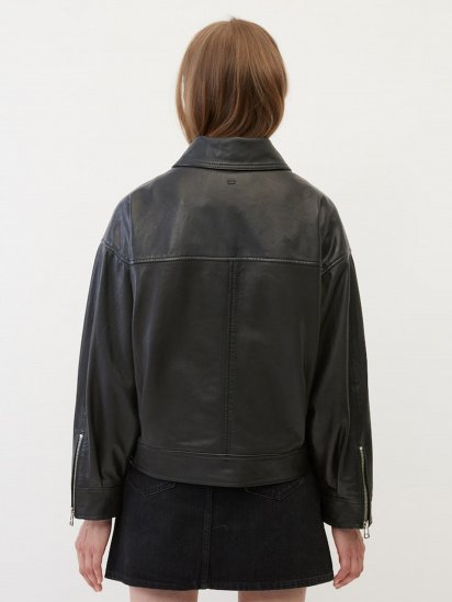 Куртка кожаная Marc O’Polo DENIM модель 247711073027-990 — фото 3 - INTERTOP