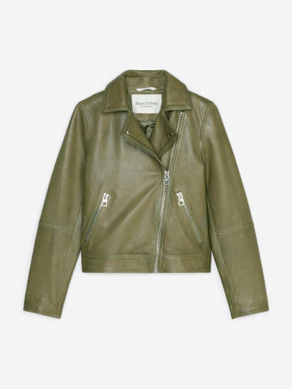 Куртка кожаная Marc O’Polo модель 401701073017-446 — фото 6 - INTERTOP
