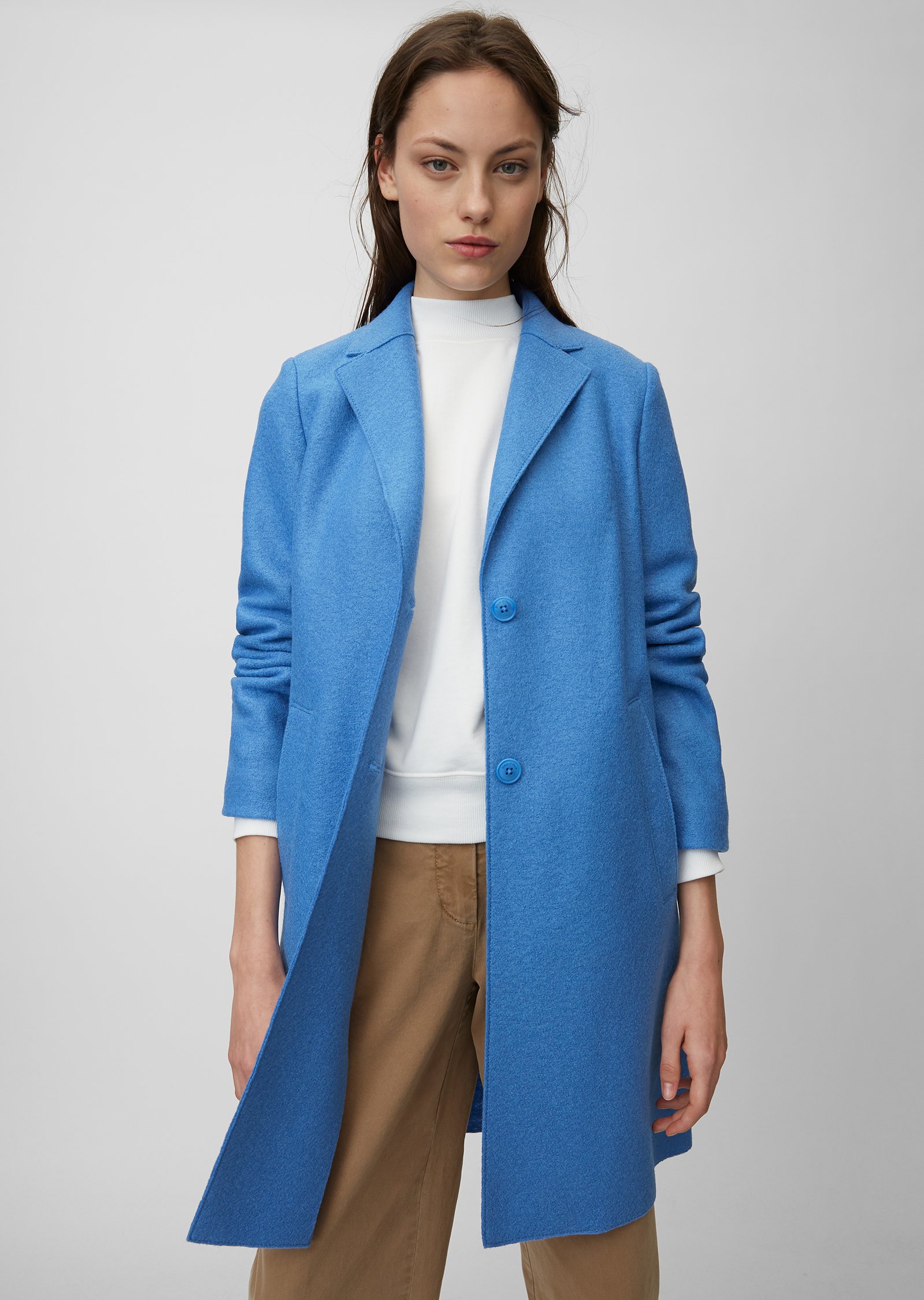 

Пальто женское Marc O’Polo модель 001601437001-865, Синий