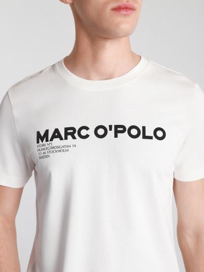 Футболка Marc O’Polo модель 123208351088-101 — фото 4 - INTERTOP
