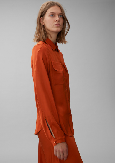 Блуза з довгим рукавом MARC O’POLO Pure модель 088112442607-670 — фото 4 - INTERTOP