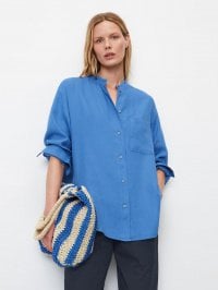 Синий - Рубашка Marc O’Polo