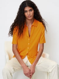 Оранжевый - Блуза Marc O’Polo