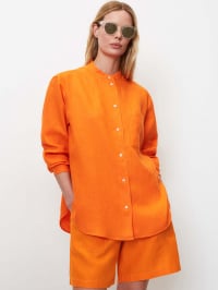 Оранжевый - Рубашка Marc O’Polo