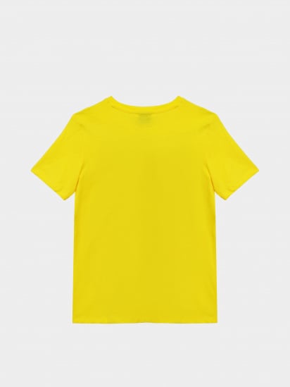 Футболка Piazza Italia модель 03876_yellow — фото 3 - INTERTOP