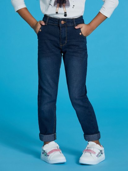 Прямые джинсы Piazza Italia модель 69760_dark denim — фото - INTERTOP