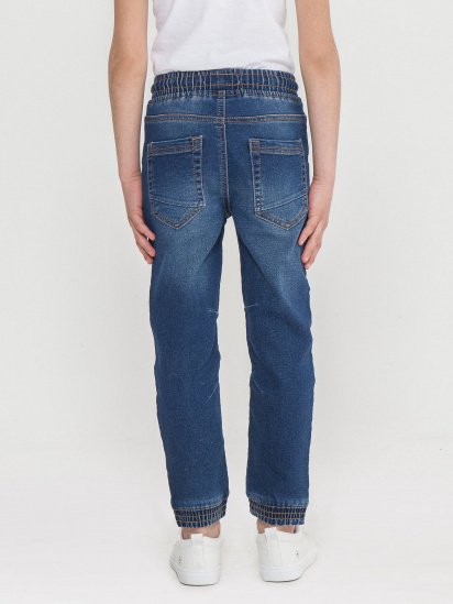 Зауженные джинсы Piazza Italia модель 55524_dark denim — фото - INTERTOP