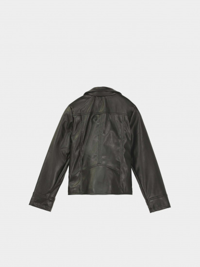 Куртка кожаная Piazza Italia модель 55805_black — фото - INTERTOP