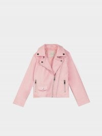 Світло-рожевий - Шкіряна куртка Piazza Italia