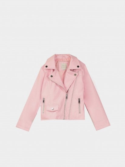 Шкіряна куртка Piazza Italia модель 55805_pink — фото - INTERTOP