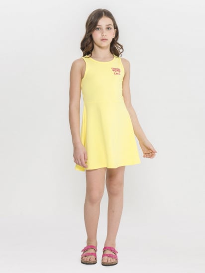 Сукня міні Piazza Italia модель 85210_yellow — фото 4 - INTERTOP