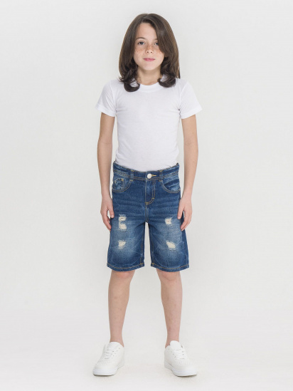 Шорты джинсовые Piazza Italia модель 87133_Denim — фото 4 - INTERTOP
