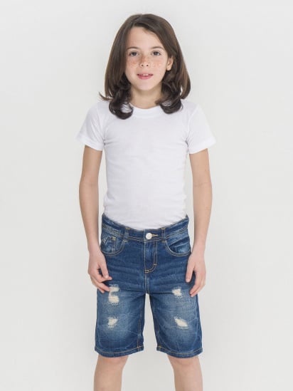 Шорты джинсовые Piazza Italia модель 87133_Denim — фото - INTERTOP