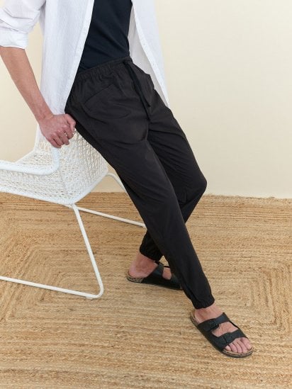 Завужені джинси Piazza Italia модель 02029_black — фото - INTERTOP