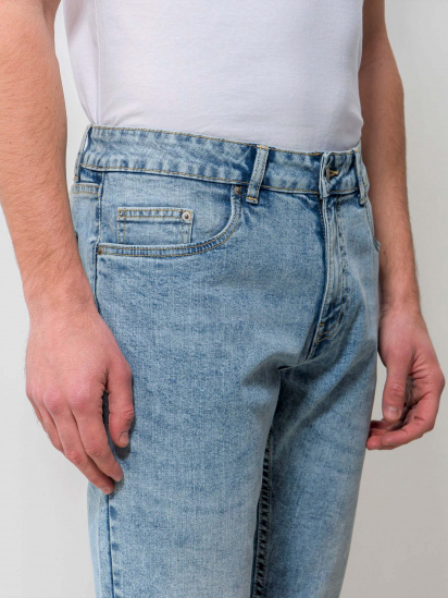 Прямые джинсы Piazza Italia модель 54619_Denim — фото 3 - INTERTOP