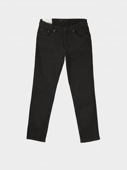 Прямые джинсы Piazza Italia модель 54622_black — фото - INTERTOP