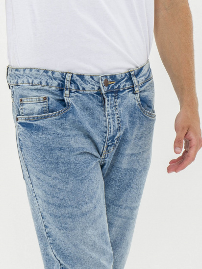 Прямые джинсы Piazza Italia модель 07524_light denim — фото 4 - INTERTOP