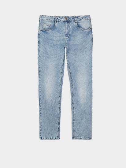 Прямые джинсы Piazza Italia модель 07524_light denim — фото 5 - INTERTOP