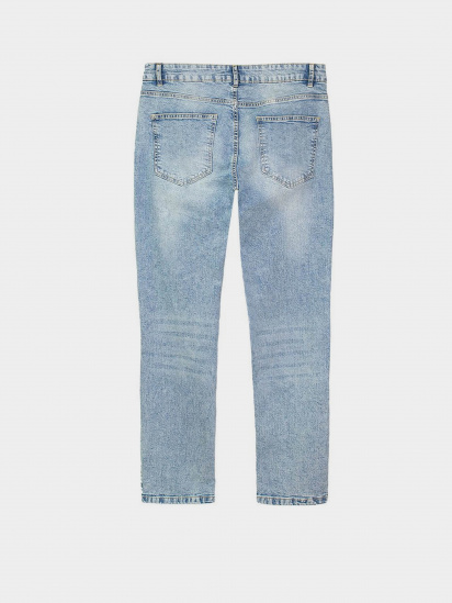 Прямые джинсы Piazza Italia модель 07524_light denim — фото 6 - INTERTOP