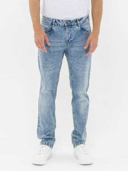 Прямые джинсы Piazza Italia модель 07524_light denim — фото - INTERTOP