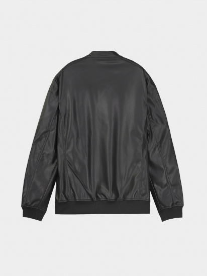 Куртка кожаная Piazza Italia модель 07556_black — фото 6 - INTERTOP