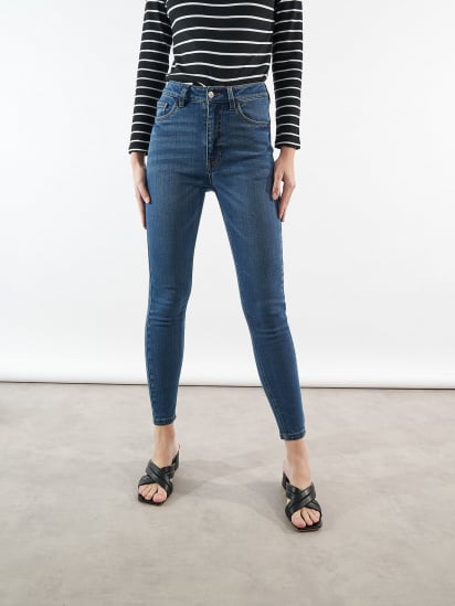 Скинни джинсы Piazza Italia модель 75037_dark denim — фото - INTERTOP