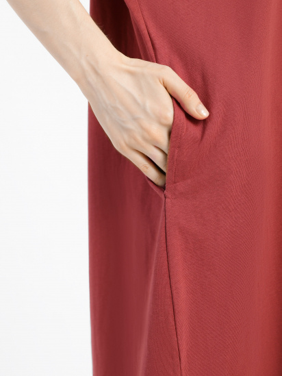 Сукня-футболка Piazza Italia модель 03227_brick red — фото 4 - INTERTOP