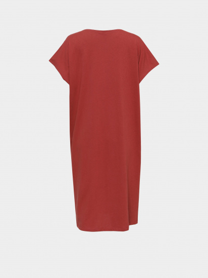 Платье-футболка Piazza Italia модель 03227_brick red — фото 6 - INTERTOP