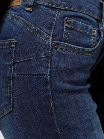 Скинни джинсы Piazza Italia модель 02089_dark denim — фото 4 - INTERTOP