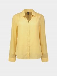 Жёлтый - Рубашка Piazza Italia