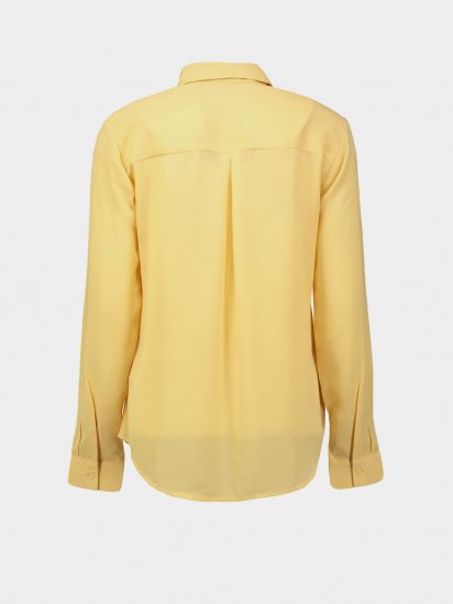 Рубашка Piazza Italia модель 02384_yellow — фото - INTERTOP
