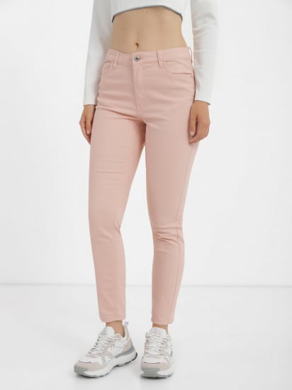 Скинни джинсы Piazza Italia модель 06215_pale pink — фото - INTERTOP
