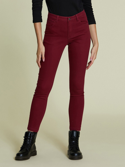 Скинни джинсы Piazza Italia модель 43932_red-purple — фото - INTERTOP