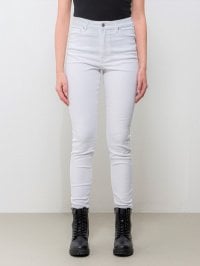 Белый - Скинни джинсы Piazza Italia