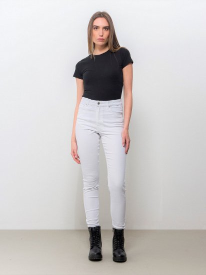 Скинни джинсы Piazza Italia модель 06216_white — фото 4 - INTERTOP