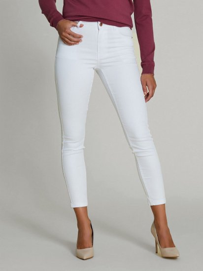 Скинни джинсы Piazza Italia модель 43932_white — фото - INTERTOP